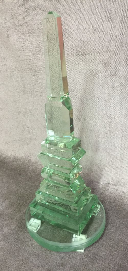 Rare Ravenhead Glass Test Piece 1913