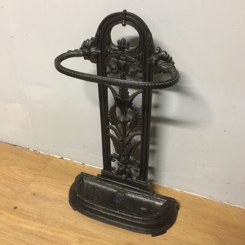 Nineteenth Century Cast Iron Stick Stand Circa 1880