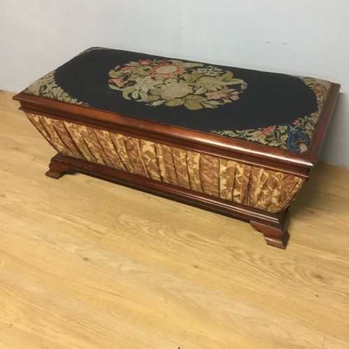 Nineteenth Century Sarcophagus Shaped Ottoman