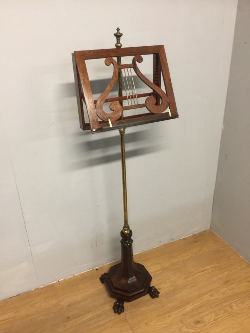 Nineteenth Century Rosewood Music Stand