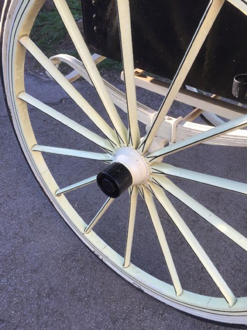 NINETEENTH CENTURY TWO WHEEL TRAP - ADDITIONAL PHOTO 9