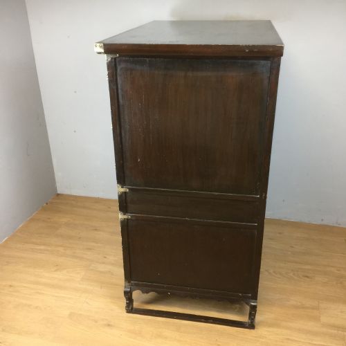 ELM CHINESE NOODLE CABINET CIRCA 1920 - ADDITIONAL PHOTO 9