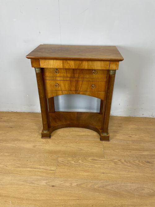 Nineteenth Century Biedermeier Walnut Side Table