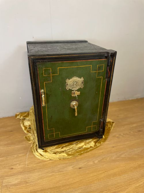 Nineteenth Century Safe by J Cartwright with Keys