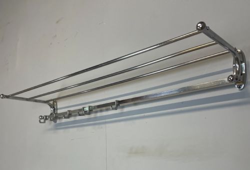 Chrome Railway  Portmanteau Rack Circa 1920