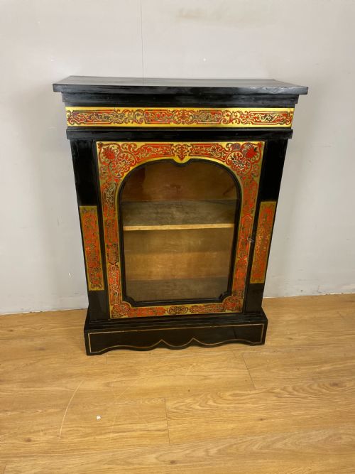NINETEENTH CENTURY BOULLE CABINET - ADDITIONAL PHOTO 1
