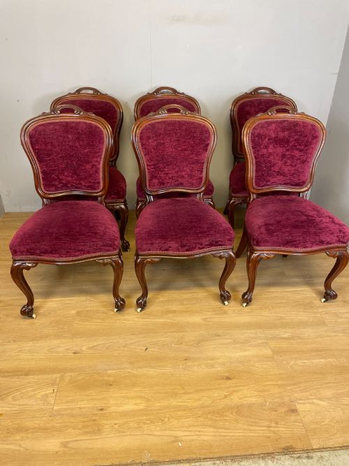 Set of Six Nineteenth Century Mahogany Dining Chairs