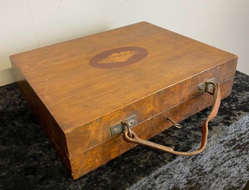 Edwardian Inlaid Artists Box
