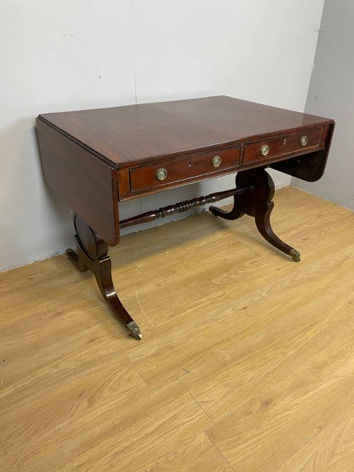 Regency Mahogany Sofa Table Circa 1835