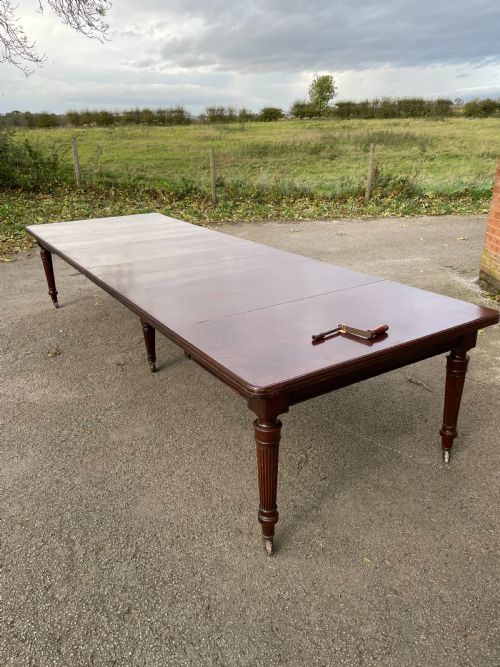 Edwards and Robert’s 14 Seater Mahogany Dining Table