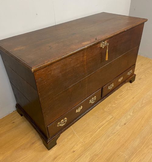 Late Georgian Oak Mule Chest