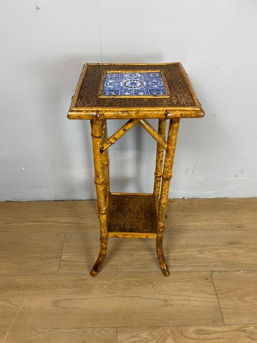 C19th Aesthetic Movement Bamboo Plant Stand
