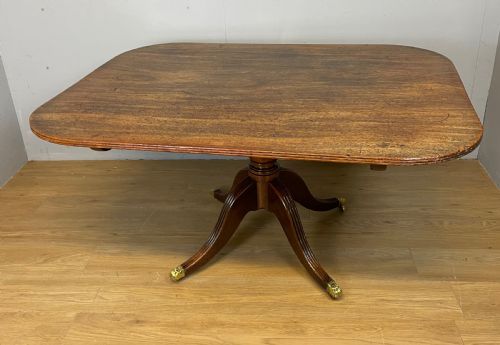 Regency  Mahogany Tilt Top Breakfast Table