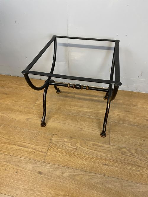 C19TH PAPIERMCH TRAY ON AN IRON STAND - ADDITIONAL PHOTO 11