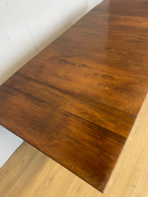 REGENCY ROSEWOOD TWO DRAWER SOFA TABLE IN ORIGINAL CONDITION - ADDITIONAL PHOTO 8