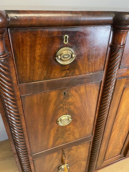 REGENCY FLAME MAHOGANY SIDEBOARD - ADDITIONAL PHOTO 2