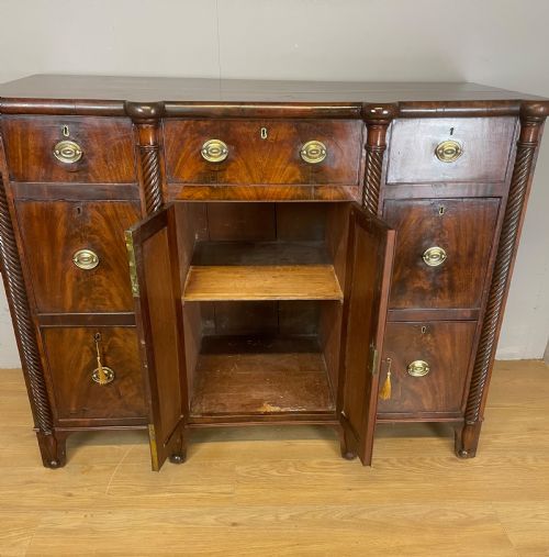REGENCY FLAME MAHOGANY SIDEBOARD - ADDITIONAL PHOTO 4