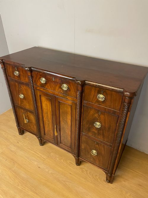 REGENCY FLAME MAHOGANY SIDEBOARD - ADDITIONAL PHOTO 9