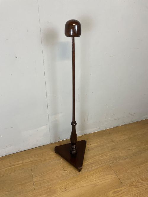 Regency Mahogany Wig Stand on Tripartite Base