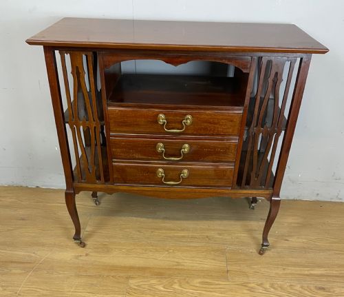 Victorian Mahogany Music Cabinet