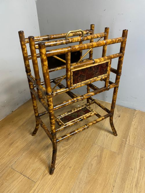 Nineteenth Century Bamboo Magazine Rack