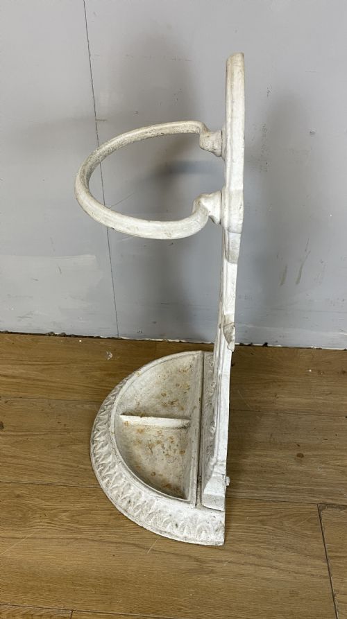 C19TH CAST IRON STICK STAND - ADDITIONAL PHOTO 5