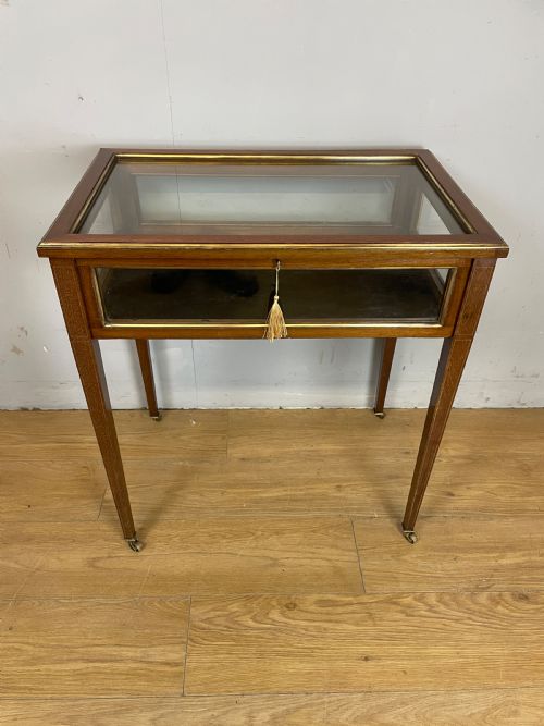 C19th Mahogany Bijouterie with Provenance