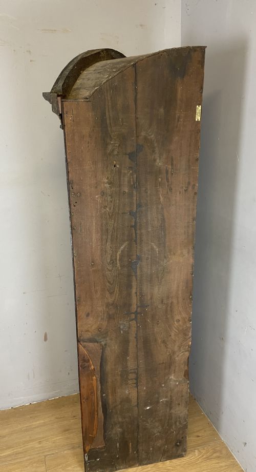 EARLY C18TH GLAZED OAK CORNER CUPBOARD CIRCA 1730 - ADDITIONAL PHOTO 12