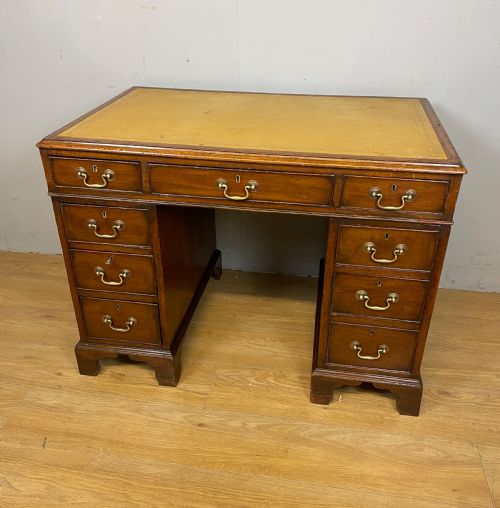 C19th Mahogany Three Part Desk with Provenance