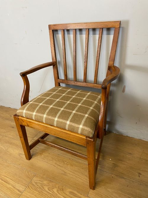 Georgian Elm Country Armchair Circa 1800