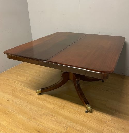 WILLIAM IV MAHOGANY TILT TOP DINING TABLE - ADDITIONAL PHOTO 7