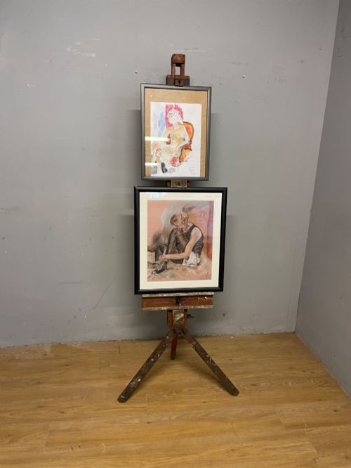 EARLY WINSOR AND NEWTON STUDIO EASEL - ADDITIONAL PHOTO 7