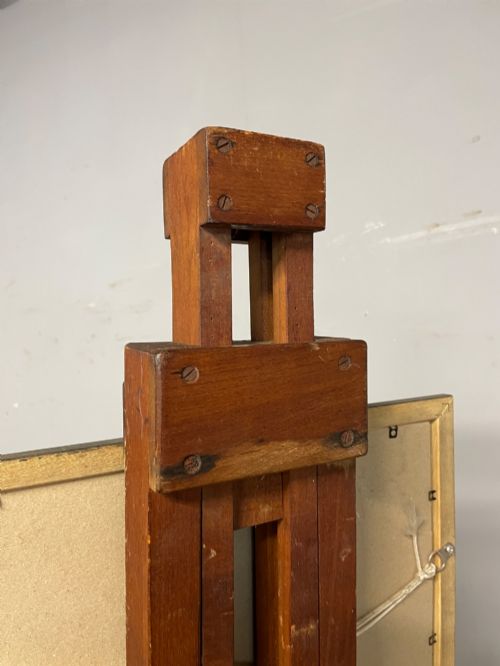 EARLY WINSOR AND NEWTON STUDIO EASEL - ADDITIONAL PHOTO 9