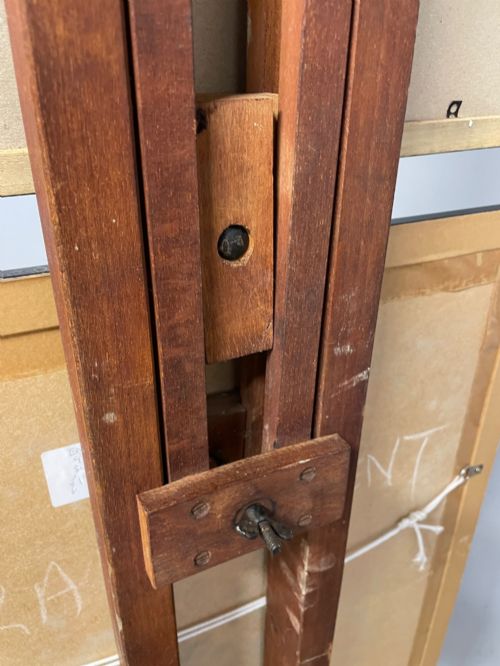 EARLY WINSOR AND NEWTON STUDIO EASEL - ADDITIONAL PHOTO 10