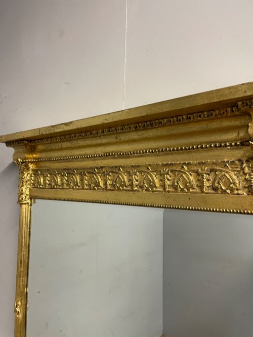 EDWARDIAN REGENCY STYLE GILT MIRROR - ADDITIONAL PHOTO 5