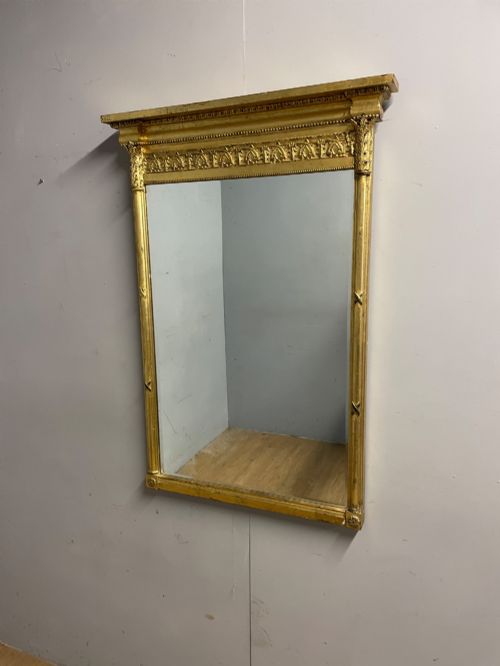 EDWARDIAN REGENCY STYLE GILT MIRROR - ADDITIONAL PHOTO 7