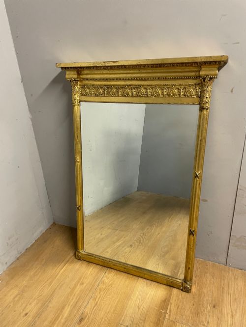 EDWARDIAN REGENCY STYLE GILT MIRROR - ADDITIONAL PHOTO 9