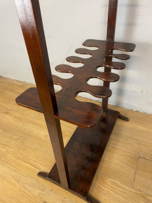GEORGIAN MAHOGANY COUNTRY HOUSE BOOT AND WHIP RACK - ADDITIONAL PHOTO 5