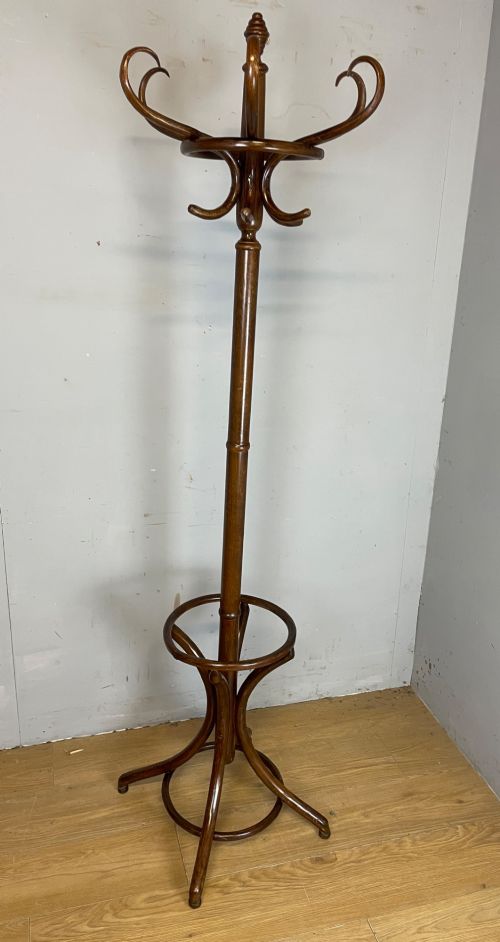 Bentwood Hat and Stick Stand Circa 1930