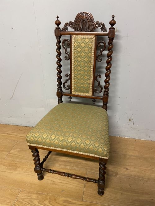 C19th Small Rosewood Nursing Chair