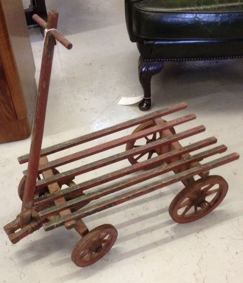 Child's handcart in original condition circa 1920