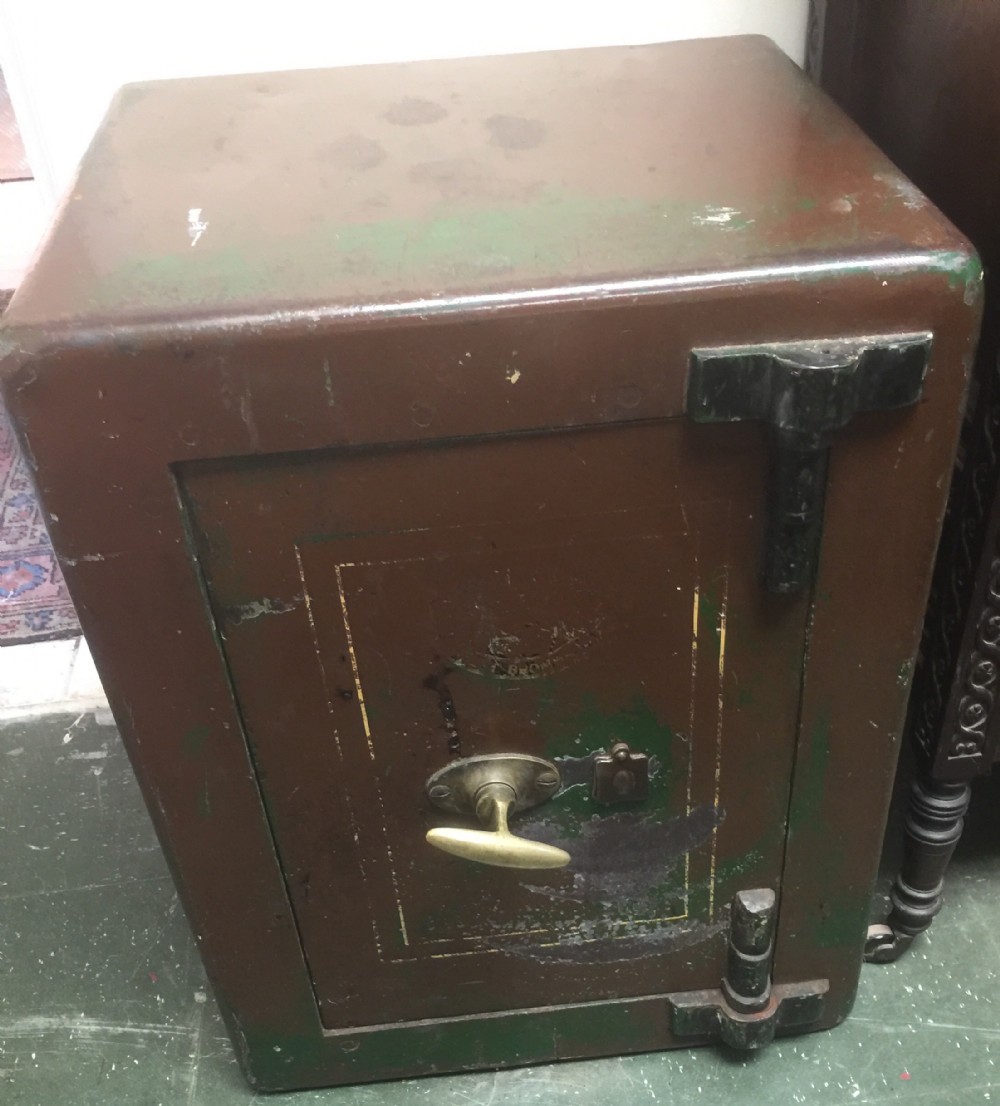 Edwardian safe with two keys 