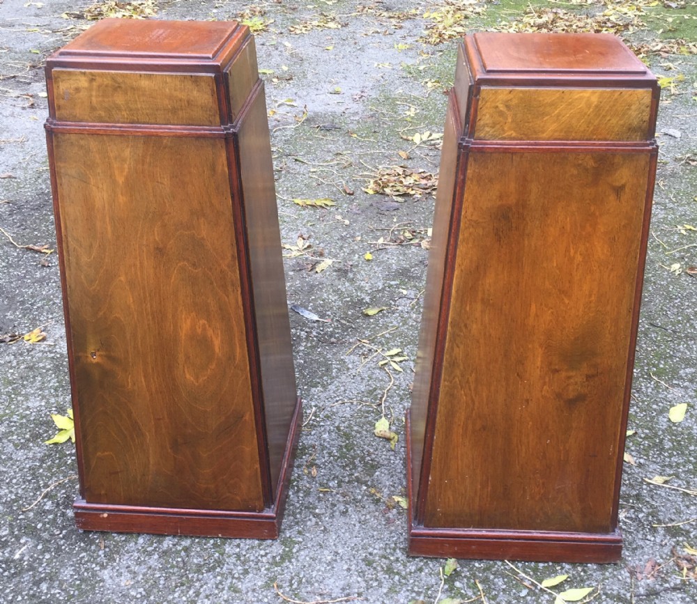 Pair of Art Deco pedestals