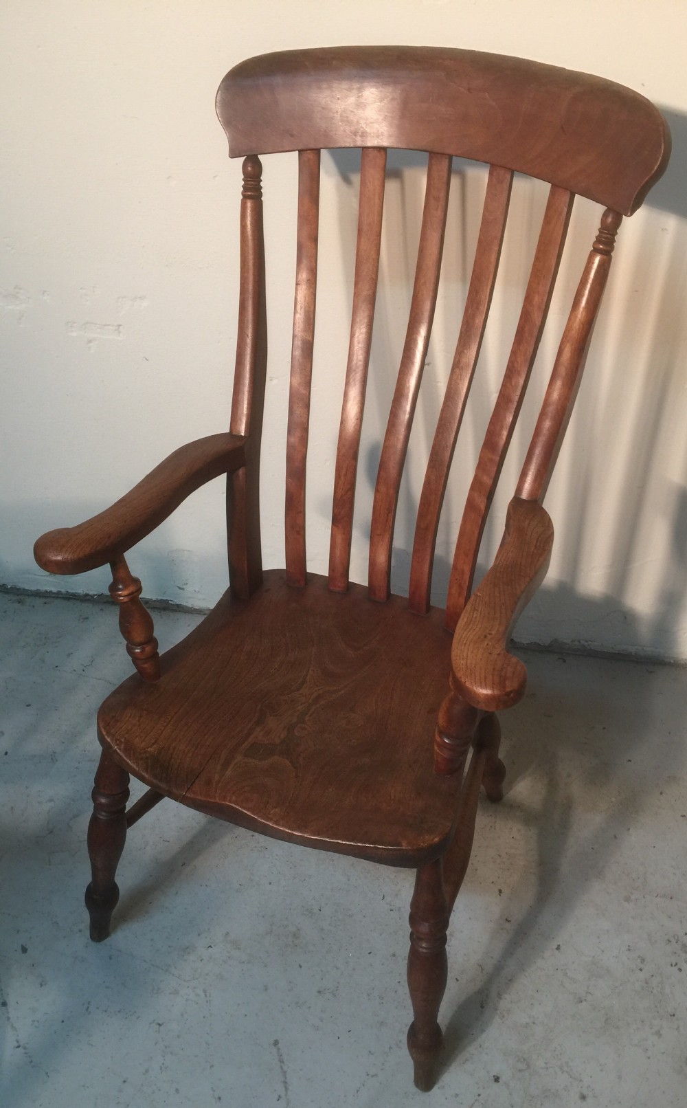 Victorian elm windsor chair circa 1860
