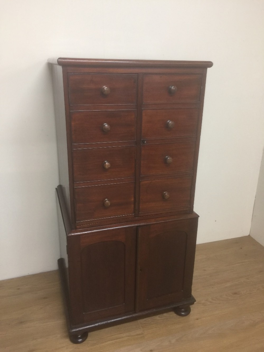 Victorian Mahogany office cabinet 