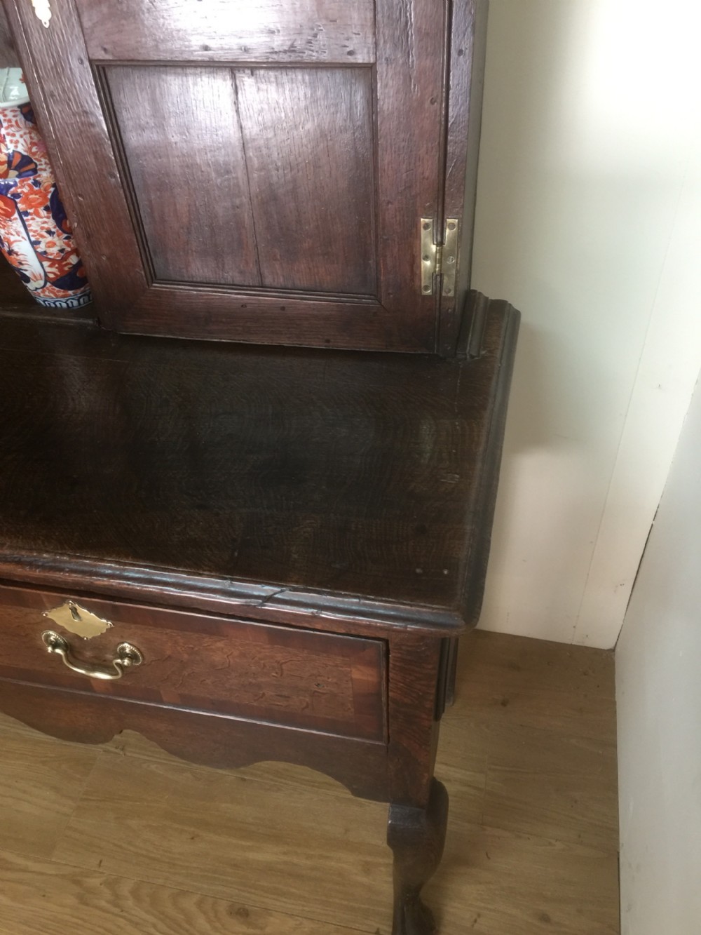 Eighteenth century oak dresser  Wonderful patina  View IX