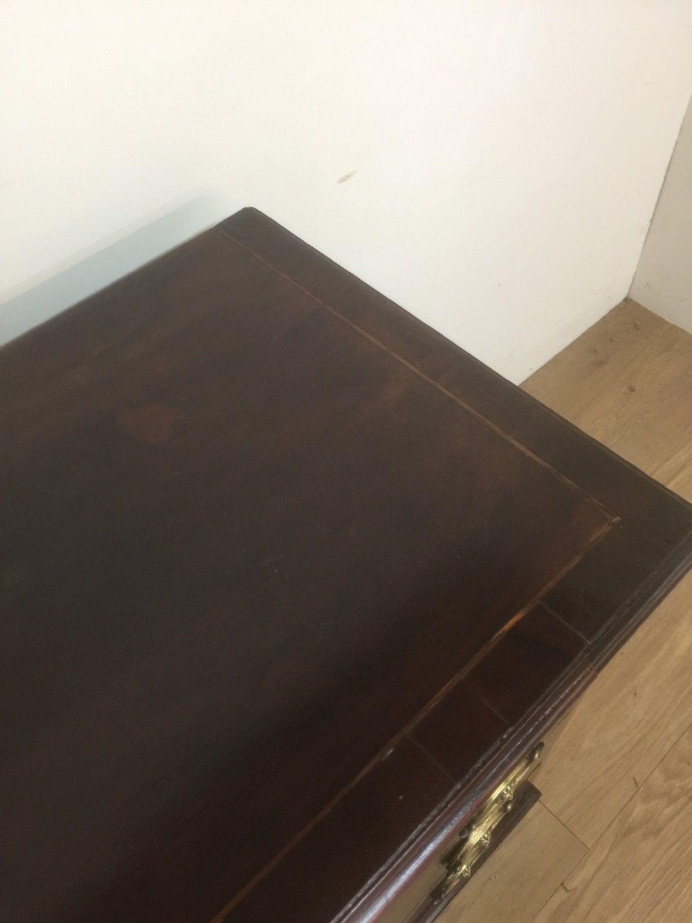 Small nineteenth century Mahogany chest of drawers  View XIX