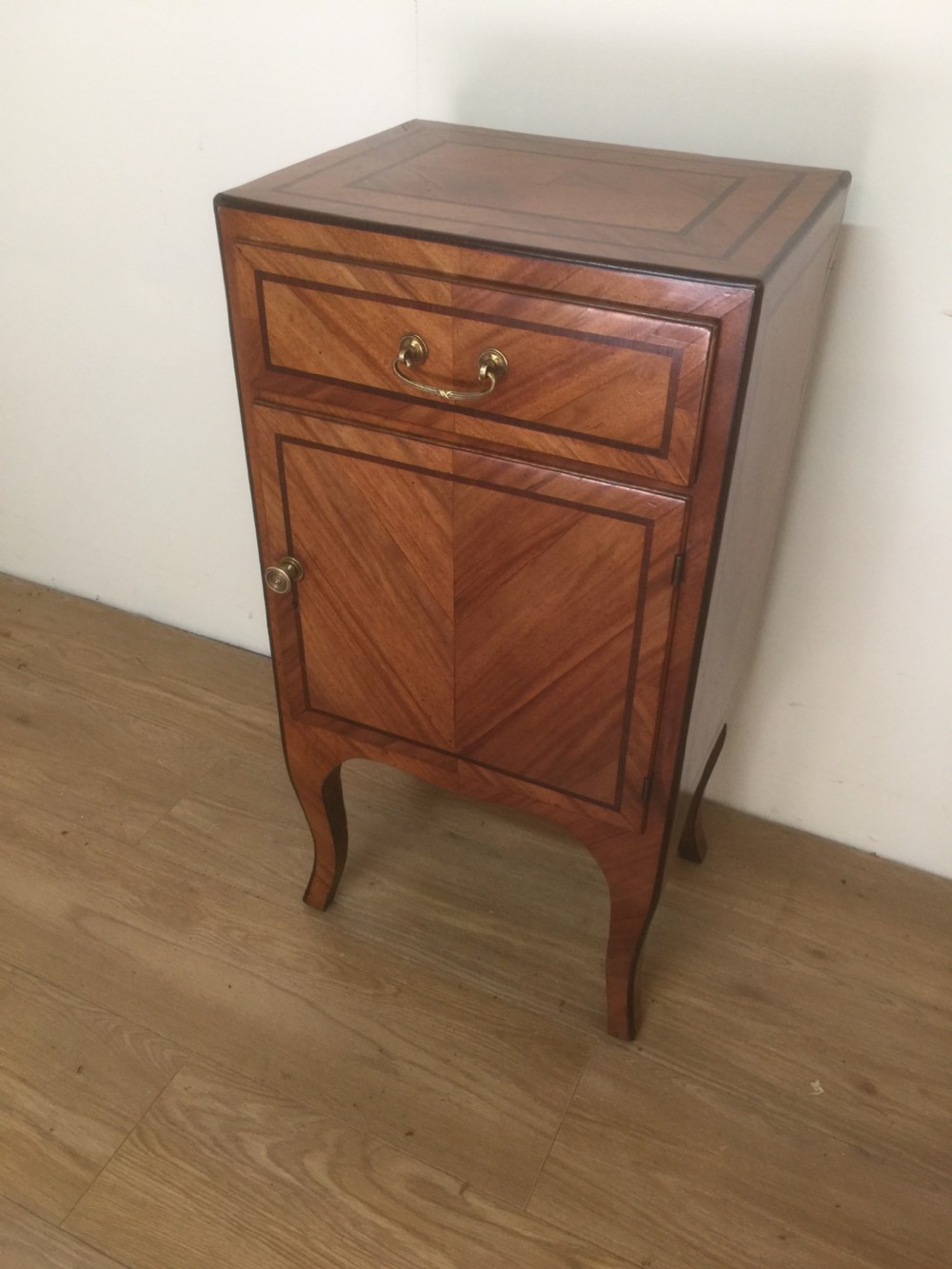 Nineteenth century King wood French side cabinet. 