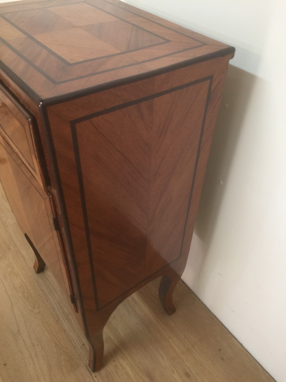 Nineteenth century King wood French side cabinet.  View IV