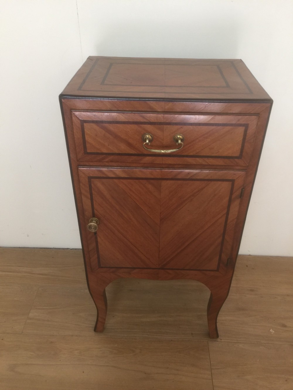 Nineteenth century King wood French side cabinet.  View XI